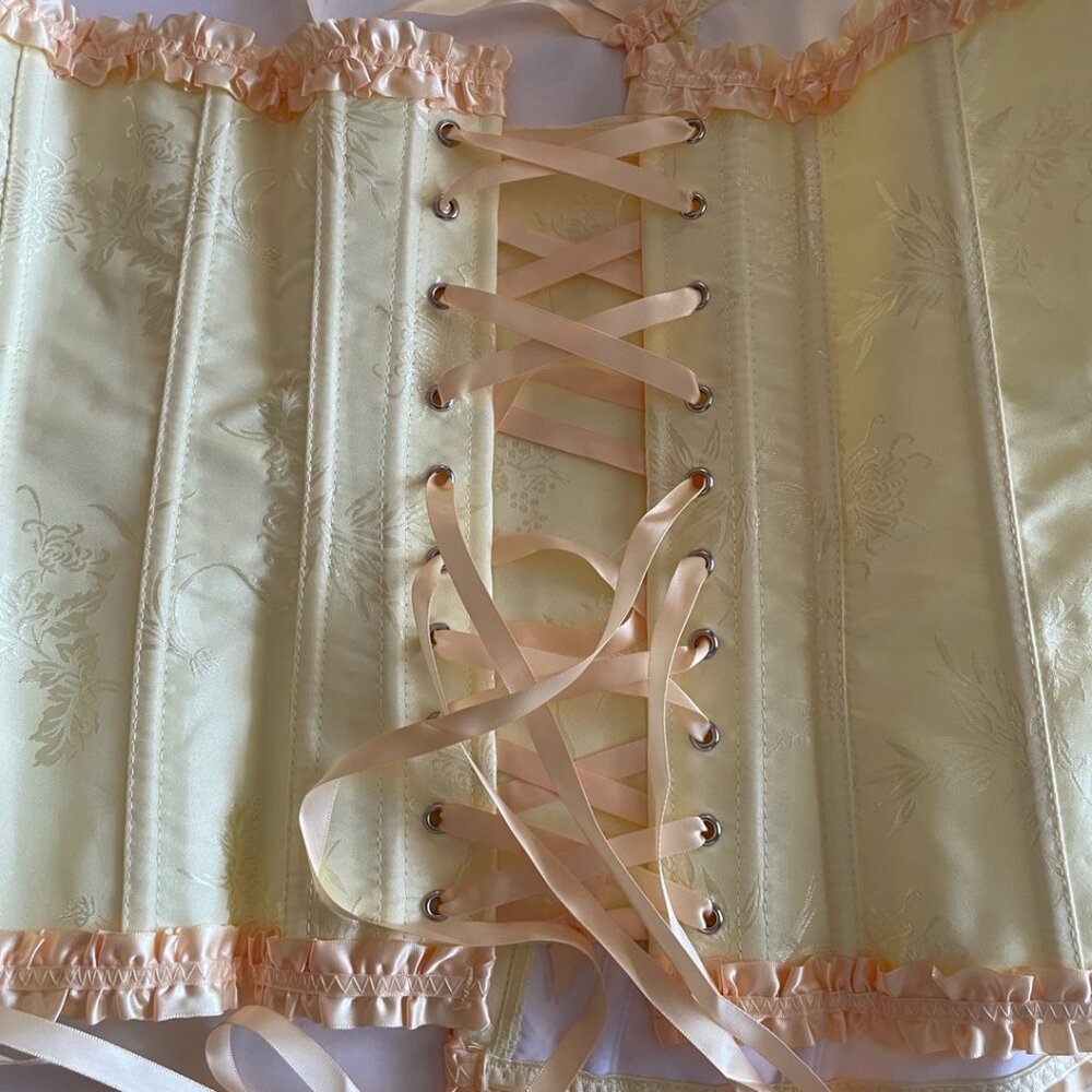 Satin Lace-Up Corsets ( 4 colors)